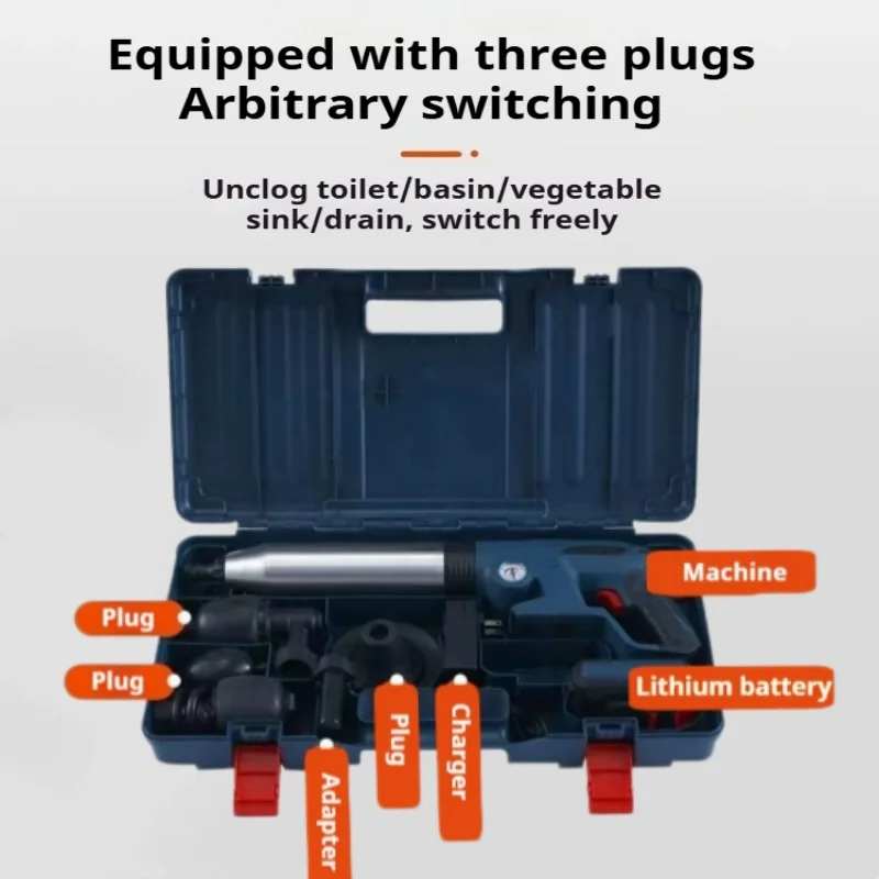 Battery Case Storage - Electric Battery Powered Drain Cleaner Multi