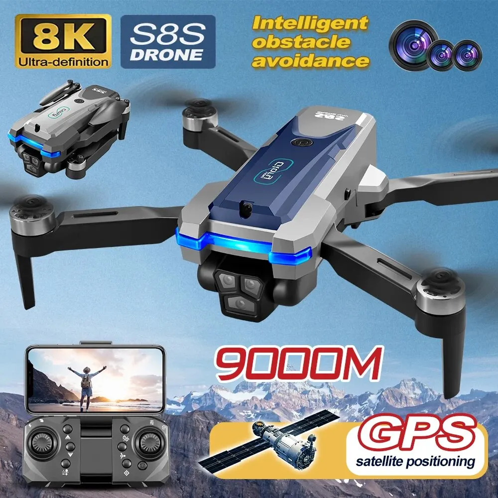 Battery Case Storage - S8S GPS Drone 5G Wifi 8K