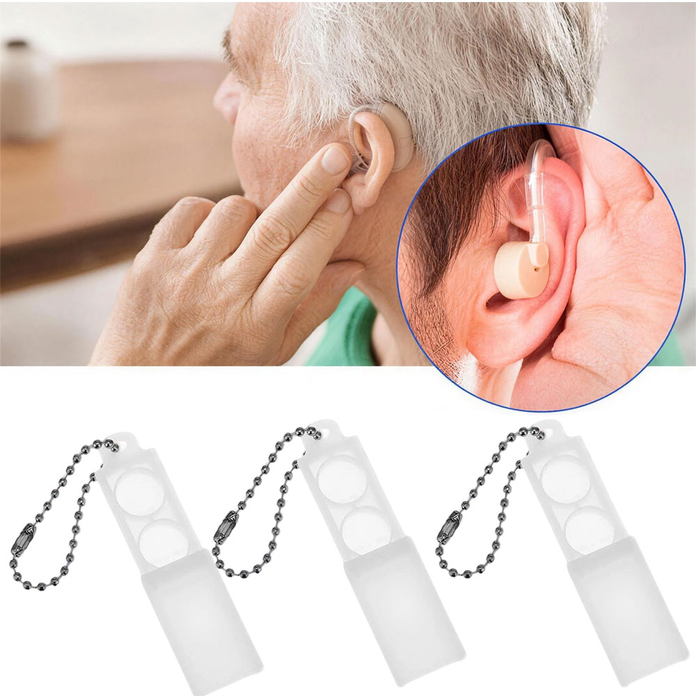6pcs/lot Portable Hearing Aid  - Battery Case Storage 评论和价格