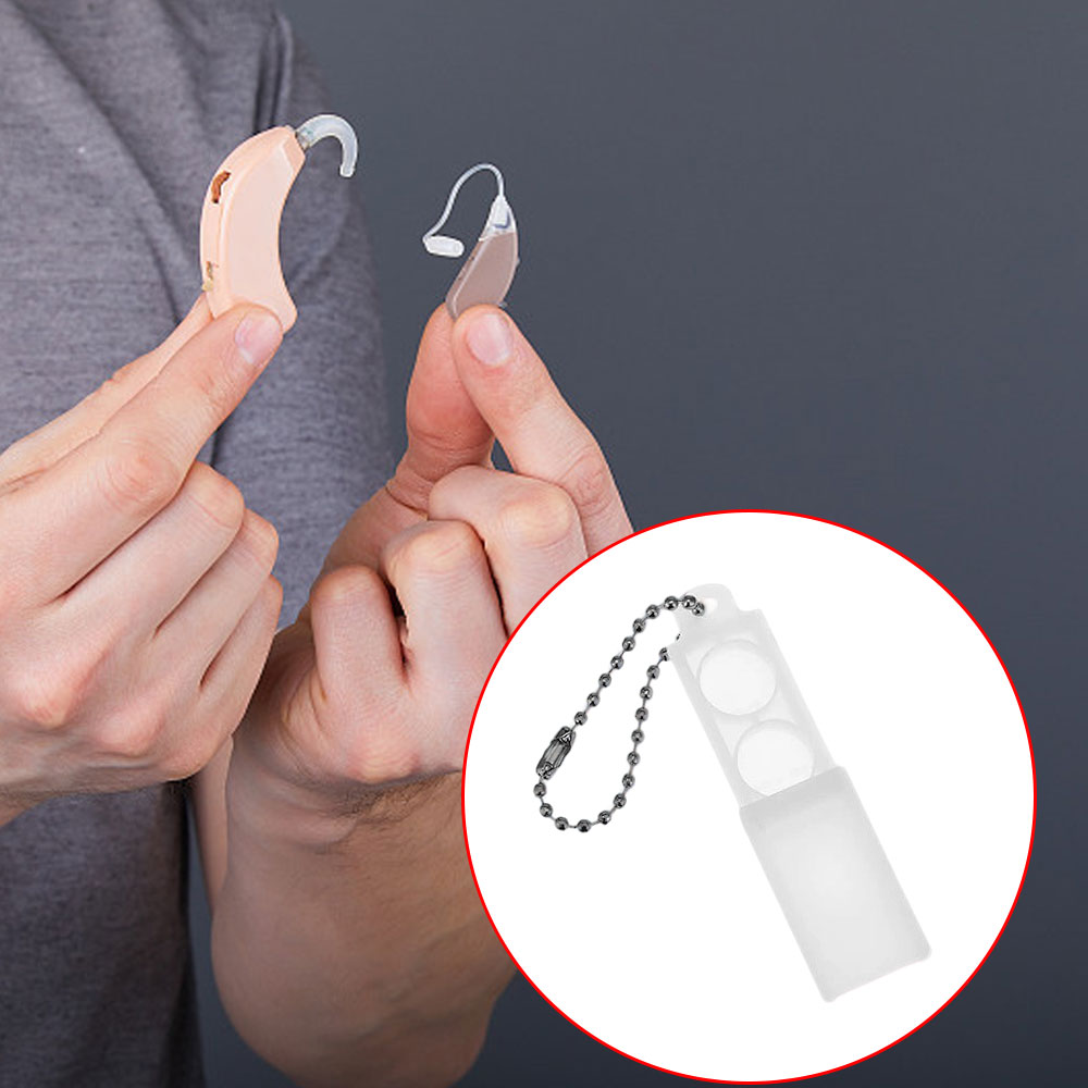 6pcs/lot Portable Hearing Aid  - Battery Case Storage 评论和价格