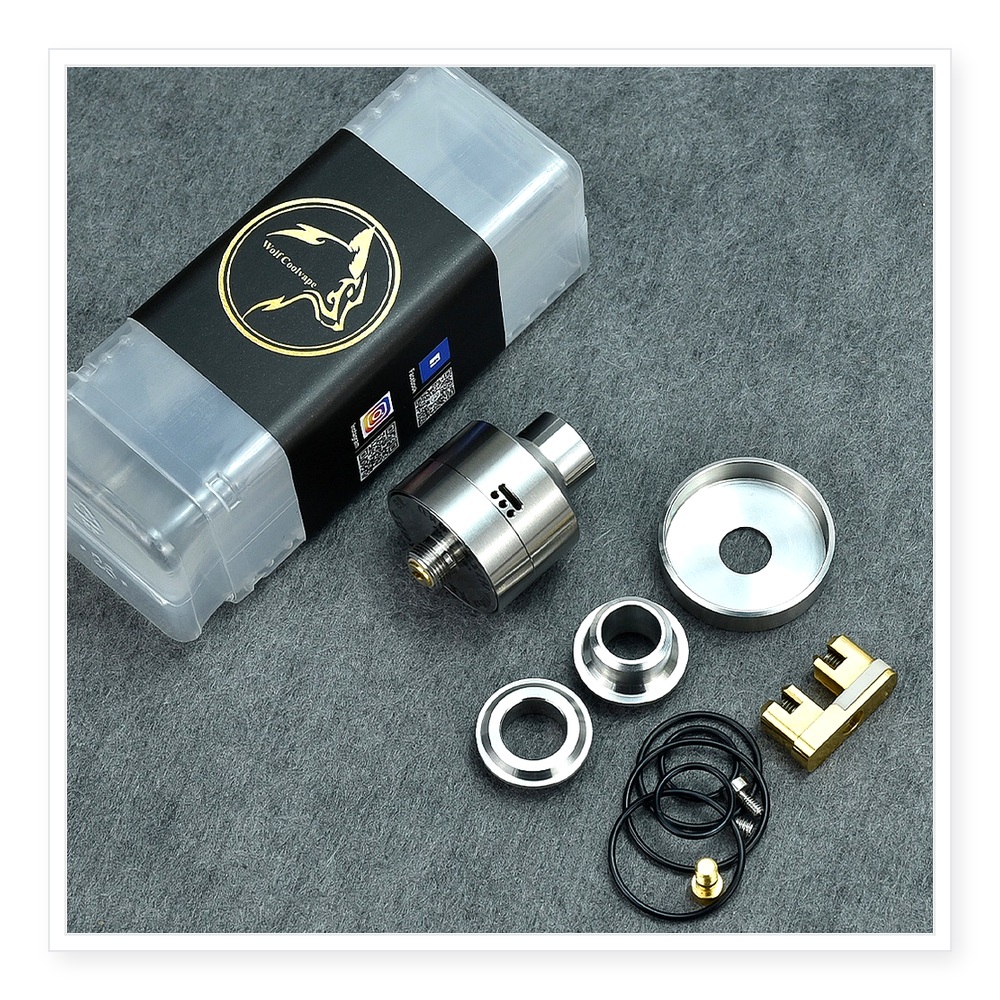 22MM Nisshoku RDA MTL Atomizer - Vape Coil Replacement 评论和价格