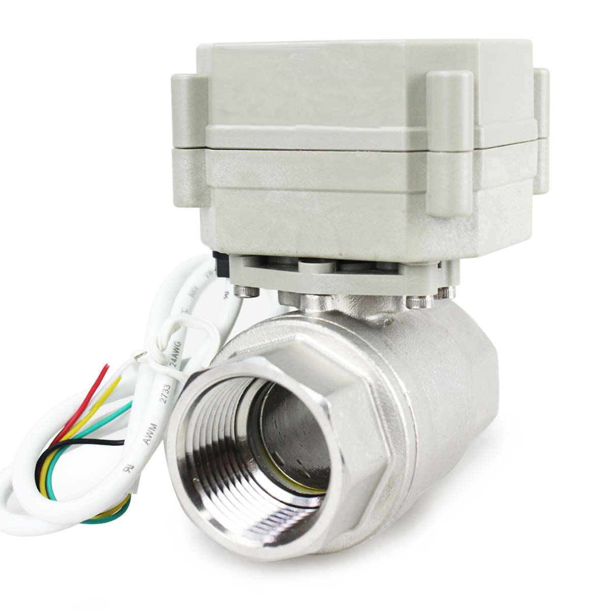SS316 DN15-DN32 DC24V 2 Way Fu - Stainless Wire Ss316 评论和价格