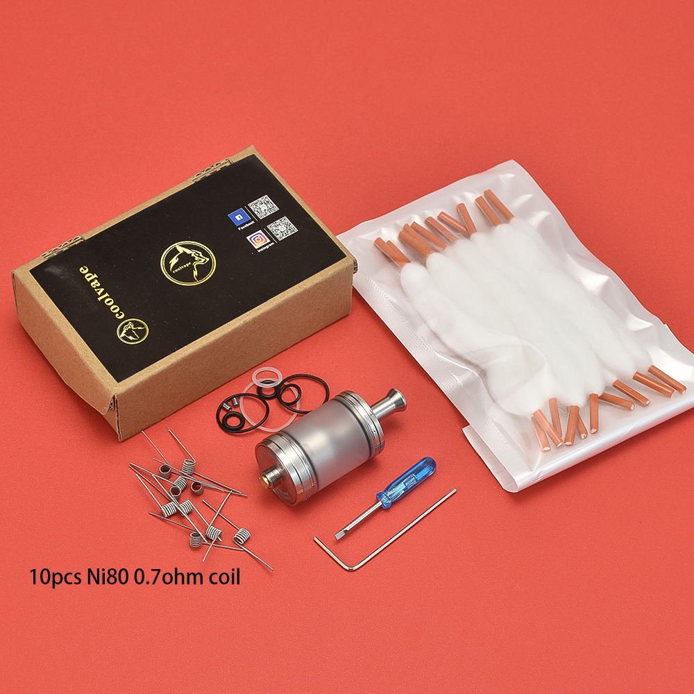Taifun GTR RTA 23mm MTL Single - Vape Coil Replacement 评论和价格