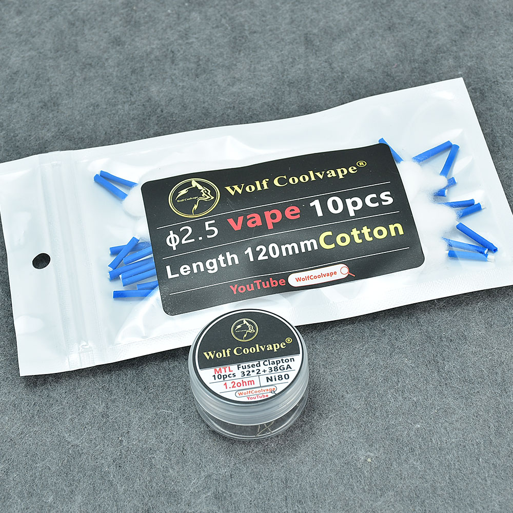 wolfcoolvape Pre-Built Heating - Vape Coil Replacement 评论和价格