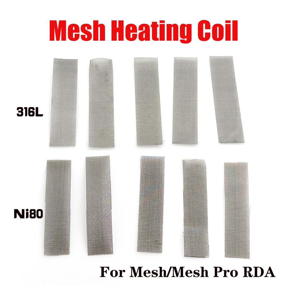 5/10PCS Mesh Wire Coil SS316L  - Vape Accessory 评论和价格