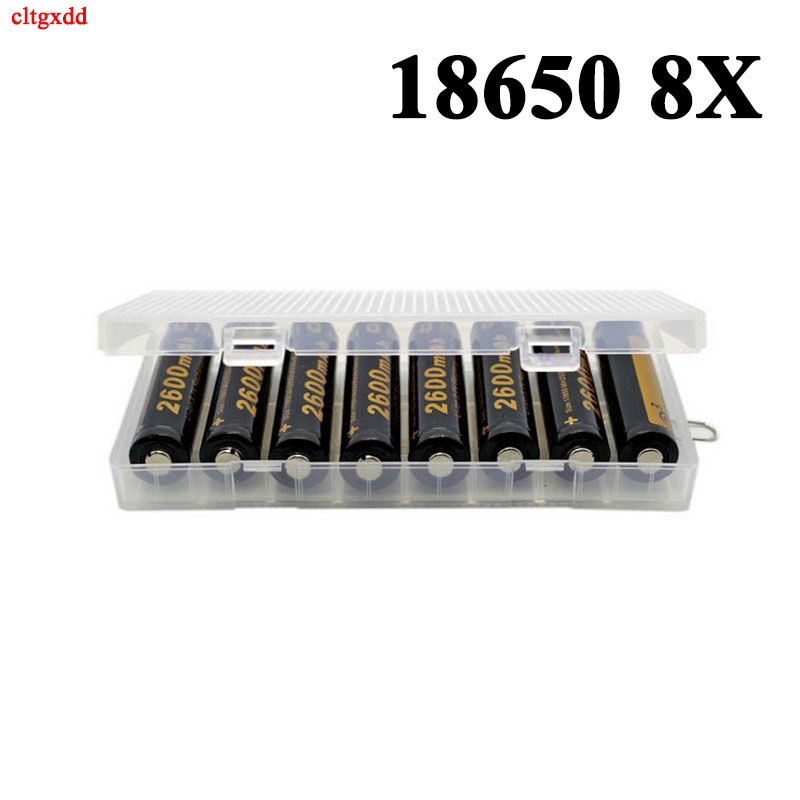 1PC 8X18650 Battery Holder Cas - Battery Case Storage 评论和价格