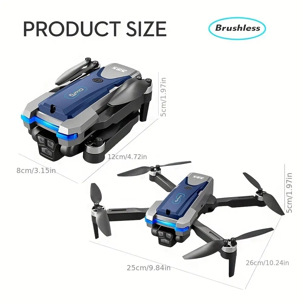 S8S GPS Drone 5G Wifi 8K HD Du - Battery Case Storage 评论和价格
